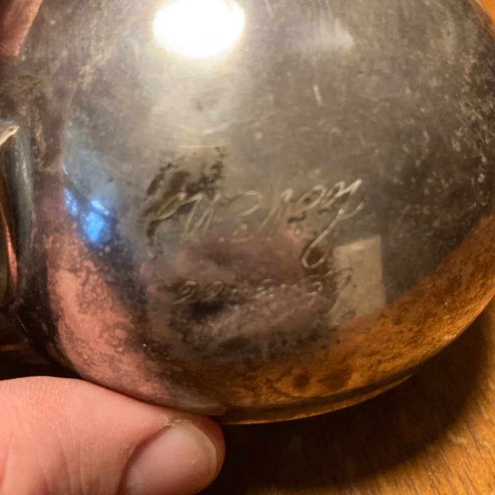 Vintage Piggy Bank-Silver plated-Pig-DANA DFA (Denmark) - Picture 8 of 13